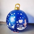 thumbnail image 1 of Bola de ambiente gigante de 60 cm con bola inflable de Navidad que brilla intensamente a prueba de agua Hugtrwg  Para estrenar, 1 of 8