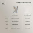 thumbnail image 6 of Parchment Tide Canvas Elegant Gold Abstract by Art Remedy, Gallery Wrapped, 10" x 15", 6 of 7