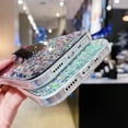 thumbnail image 4 of Shiny Comfortable Slim Clear Soft TPU Phone Case for Samsung Galaxy A10 A20 A30 A40 A50 A60 A70 A80 A90 S Cover Fashion Popular Glitter Personalized Dropproof Bumper(Clear,A90), 4 of 7