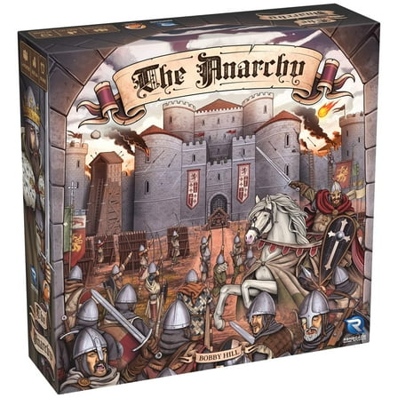 Renegade Games: The Anarchy - Medieval Board Game, Build A Domain, Defend Your Castle, Storm Enemy Strongholds, Garphill Games, Ages 13 , 1-4 Players
