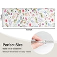 thumbnail image 5 of Pioneer Flower Floral Print Pattern Kitchen Rug Mat,Kitchen Runner Rugs Non Skid Washable,Decorative Kitchen Floor Mats for Kitchen,Sink,Laundry,17"X47", 5 of 5