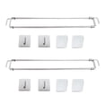 thumbnail image 2 of Barre de Réfrigérateur RV, Barre de Rangement d'Angle de Douche RV 2 Pcs 12.5 à 22.5 Po Réglable pour Remorque Yacht, 2 of 7