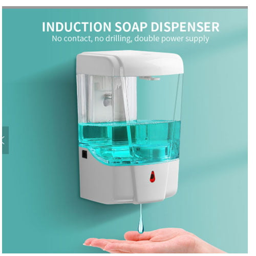 700ML Automatic Sensor Soap Dispenser Sanitizer Bathroom Mounted Touchless T2G9 