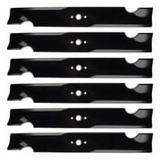 Oregon 6PK Mower Blades Replacement for Bad Boy 54" Deck 038-3000-00 038-5202-00