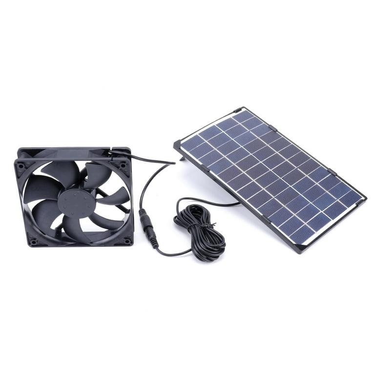 Solarpanel-Lüfter-Set, 10 W, 6 V, wetterfester Solar-Lüfter für
