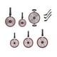 thumbnail image 3 of Batería de Cocina 12 Pzas T-fal Aluminio con Utensilios Rojo, 3 of 3