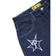 thumbnail image 4 of Pantalones cortos vaqueros holgados estilo hip hop estilo vintage Y2k para hombre, ropa de calle estilo Harajuku, estilo punk rock, con bordado de letras, 4 of 5
