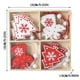 thumbnail image 3 of onlyliua Liquidación Juego de 12 Adornos Navideños de Madera Pintados con Forma de Ángel para Árbol de Navidad, Adornos Colgantes para Hacer Tu Mismo, 3 of 3