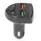 thumbnail image 3 of Transmisor FM inalámbrico, adaptador Bluetooth 5.0 para automóvil, adaptador de radio inalámbrico dual, kit para automóvil, llamadas manos libres, cargador para automóvil, funciones de vanguardia, 3 of 9