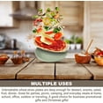 thumbnail image 3 of 8 Inch Lightweight Wheat Straw Plates, Cookmaster Unbreakable Deep Dinner Plates, Plastic Plates Reusable, Assorted Colors Dinnerware Sets, Microwave & Dishwasher Safe (8 Pack), 3 of 6