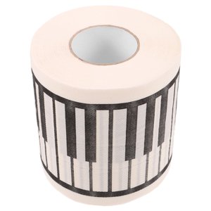 EcoNesxp Durable and long-lasting music toilet paper roll melody toilet paper piano paper music toilet paper roll melody toilet paper piano paper