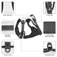 thumbnail image 3 of Vsdgher Leopard Print Pattern Dog Harness,No Pull Pet Harness with Soft Padded Handle,Adjustable Reflective Vest with 2 Buckles,4 Slide Buckles,S-XL, 3 of 5