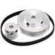 thumbnail image 4 of 2 Kit GT2 Synchronous Wheel 20&60 Teeth 5mm Bore,Aluminum Timing Pulley with 2 Pcs Length 200mm Widt, 4 of 5