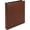 Tan, variant on Samsill, SAM15710, Contrast Stitch Leather Ring Binder, 1 Each, Black
