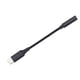 thumbnail image 2 of Adaptador de conector de auriculares USB-C a hembra de 3,5 mm Adaptador de auriculares tipo C Cable trenzado de nailon de audio auxiliar, 2 of 8