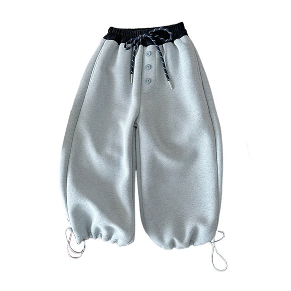 RIJOPUTY Black Cargo Pants Toddler Girls Pants Wide Leg Cargo Girls Baggy Pants Baby Clothes for Girls Kids Clothes Girls 4t-5t Size 12 Girls Clothes Size 8 Clothes Toddler Girl Summer