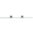 thumbnail image 2 of Alno Contemporary II 18" Glass Shelf With Brackets - Polished Chrome, 2 of 2