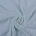 thumbnail image 4 of 59" Wide Rayon Spandex Waffle Open Knit Fabric -Anti Wrinkle,Breathable Fabric by the Yard-210 GSM-for Sewing, Apparel, Clothing, Headbands, Decorations, School, Home, and DIY Projects-White, 4 of 4