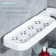 thumbnail image 4 of Bathroom Revolving Rack Wall-Mounted Toilet Washstand Kitchen Wall Storage Rack Bathroom Accessories WC Organizer Grey, 4 of 5