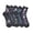 Black, variant on 5 Packs Lace Socks for Women Sheer Mesh Transparent Ankle Sock Thin Fishnet See Through Embroidered Crew Socks Black One Size