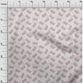 thumbnail image 3 of oneOone Polyester Spandex Red Fabric Text Fabric For Sewing Printed Craft Fabric By The Yard 56 Inch Wide, 3 of 5