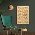 thumbnail image 2 of Bacon Wall Art with Frame, Close up Graphic Image of Pizza Toppings Theme with Mushroom Sausage Tomato Pepper, Printed Fabric Poster for Bathroom Living Room, 23" x 35", Multicolor, by Ambesonne, 2 of 2
