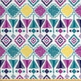 thumbnail image 1 of Tribal Sofa Upholstery Fabric by the Yard, Sketchy Pattern of Colorful Classic Tents and Other Shapes Old Times Layout, Decorative Fabric for DIY and Home Accents, Multicolor by Ambesonne, 1 of 4