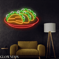 thumbnail image 2 of Glowneon Tostadas Neon Sign, Tostada Mexico Led Sign, Mexico Food Art, 2 of 5