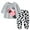 Gray, variant on XBASW Toddler Baby Girls T-Shirt Outfits Long Sleeve Cartoon Print Tees Top Pants Set Kids Spring Fall 2PCS Clothes Set 6M-5T