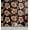 Burnt Orange Dark Brown, variant on Ambesonne Floral Peel & Stick Wallpaper for Home, Wildflowers Garden Modern, 13"x36", Burnt Orange Dark Brown