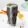 thumbnail image 3 of 30oz Pioneer Flower Tumblers Stainless Steel Tumbler with Lid and Straw,Vacuum Insulated Double Wall Travel Tumbler Cups Mug with Cleaning Brush for Coffee,Tea, 3 of 7