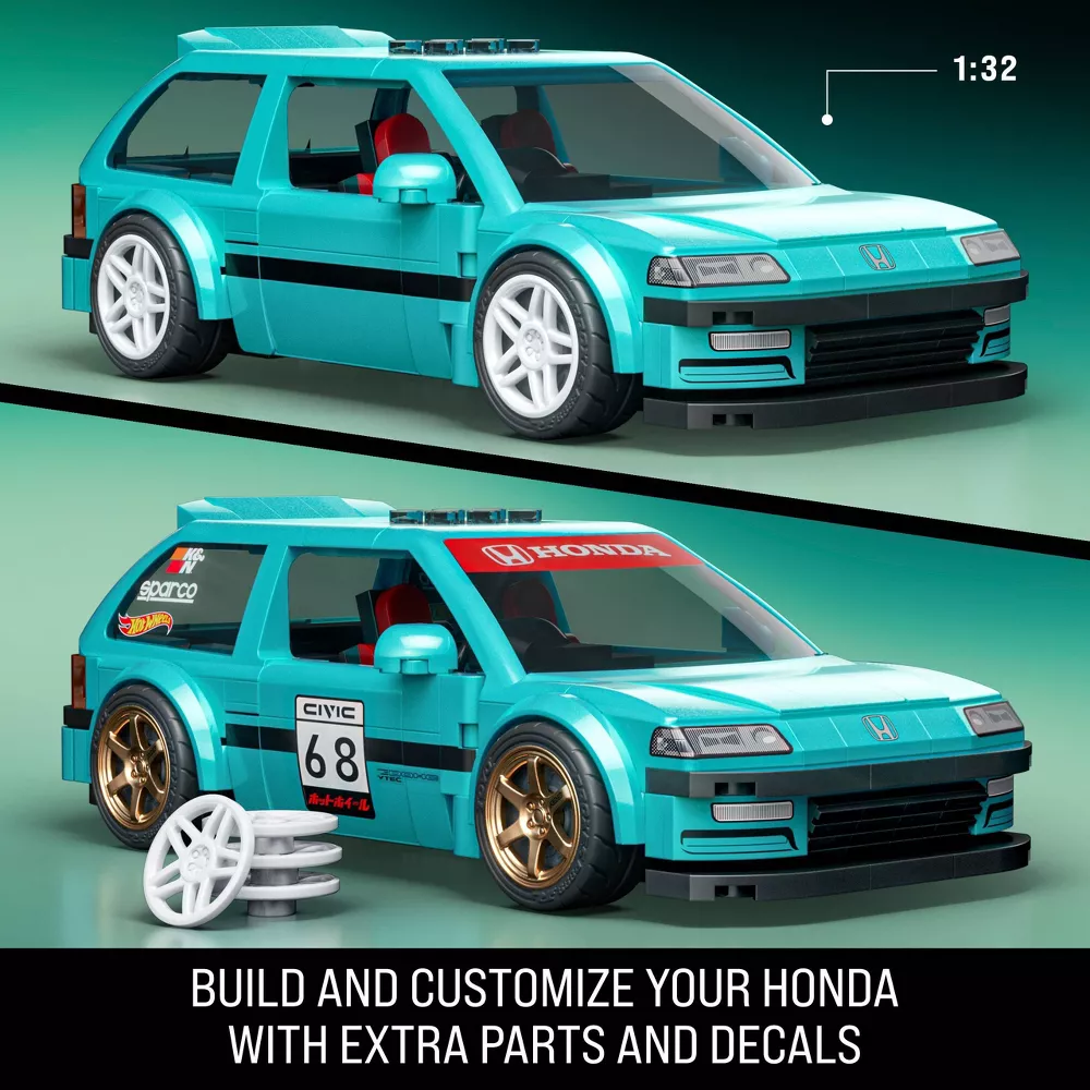 Mattel Brick Shop Hot Wheels Speed Series Honda