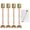 4, variant on 2 Pack Adjustable Wall Brace 14"-25" Length Wall Bracing Concrete Turnbuckle Form Aligner Concrete Form Support, Heavy Duty Galvanized Iron, Ends Swivel 180 Degrees