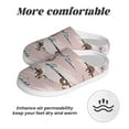 thumbnail image 6 of KLL Cloud Sloth Pattern Adult Unisex Cozy Slippers,Fuzzy Slip-on Slippers TPR Sole Slippers Comfort Plush Home Footwear for Indoor & Outdoor-37/38, 6 of 7