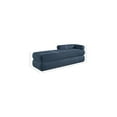 thumbnail image 3 of Meridian Furniture Kennedy Light Blue Chenille Fabric Bench, 3 of 14
