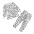 thumbnail image 1 of Little Boys Diy Hand Painted Homewear Set Colouring Pajama Sets Can Play With R For Kids Vêtements Pour Enfants Size 6-7T, 1 of 3
