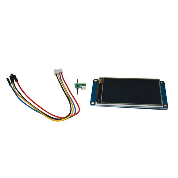 Seitruly Pantalla táctil básica NX4024T032 3.2in Controlador HMI Controladores Programador Tablero universal Equipo de ingeniería Electrónica miscelánea