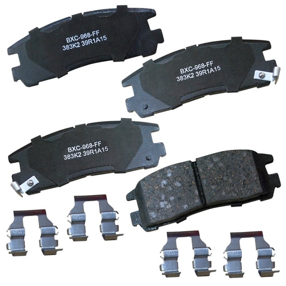 Disc Brake Pad Set Fits select: 1996-2010 MITSUBISHI ECLIPSE, 1994-2012 MITSUBISHI GALANT