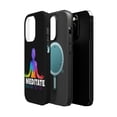 thumbnail image 2 of DistinctInk MagSafe Tough Case for Apple iPhone 15 Pro (6.1" Screen) - Meditate You Live - Lightweight Grip, 2 of 6