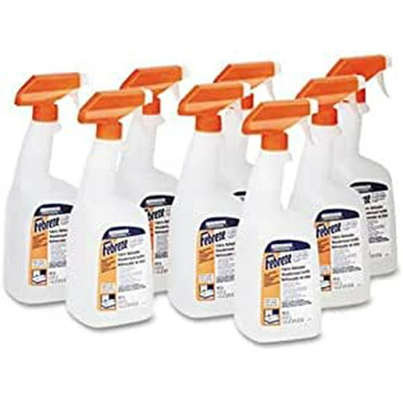 Febreze 03259CT Fabric Refresher & Odor Eliminator, Fresh Clean, 32 oz Trigger Sprayer, 8/Carton