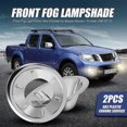 thumbnail image 4 of Front Fog Light Cover Abs Chrome for Nissan Navara / Frontier D40 07-13, 4 of 5