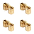 thumbnail image 1 of 4Pcs Brass Concealed Invisible Barrel Hinges Cylindrical Hidden Cabinet Furniture Hinges 180 Degree Opening Angle for Diy Jewellery Box Furniture Hand, 1 of 9