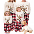 thumbnail image 1 of Pyjamas de Noël Assortis pour la Famille Ensembles de Pyjamas de Nuit pour Enfants-4t, 1 of 6