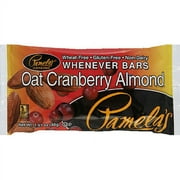 Pamela's Products Whenever Bars Oat Cranberry Almond Snack Bar, 1.41 oz, (Pack of 12)