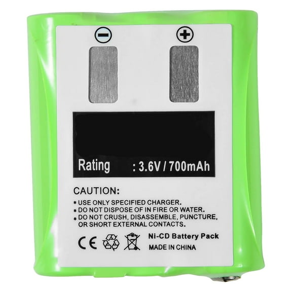 Batteries N Accessories BNA-WB-C1006 2-Way Radio Battery - Ni-CD, 3.6V, 700 mAh, Ultra High Capacity Battery - Replacement for Motorola 53615 Battery