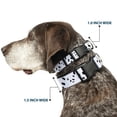 thumbnail image 2 of Buckle-Down Pet Collar, Dog Collar Plastic Buckle, Panda Bear Spots, 11 to 16.5 Inches 1.0 Inch Wide, 2 of 8