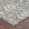 thumbnail image 3 of Addison Rugs Chantille Indoor/Outdoor Transitional Lattice Denim Machine Washable Runner Rug, 2'3" x 7'6", 3 of 7