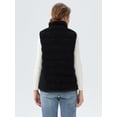 thumbnail image 2 of Orolay Women's Casual Fleece Down Vest Warm Outwear Shaggy Shearling Vest with Stand Collar, 2 of 5