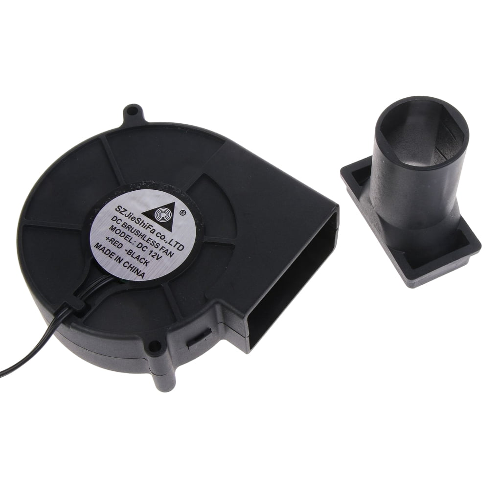 MOMOJIA 5V 2A Centrifugal Blower Fan BBQ Heating Stove USB Powered + Speed Control