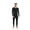 Black, variant on Thermal Underwear for Men Long Johns with Fleece Lined Base Layer Men Cold Weather Top Bottom Black (S - 3XL)